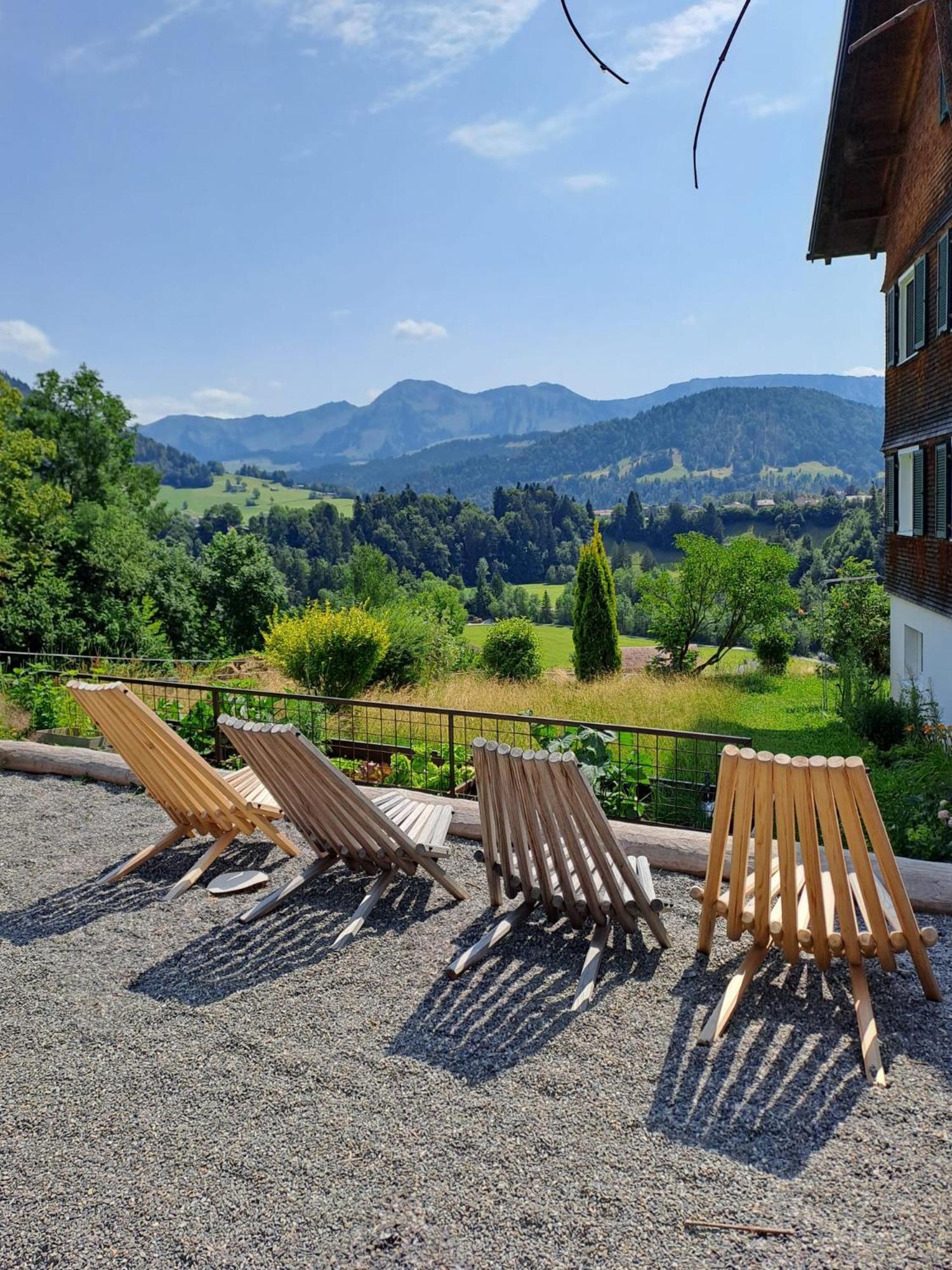 Ferienhof Duerlinde Hittisau Exteriör bild